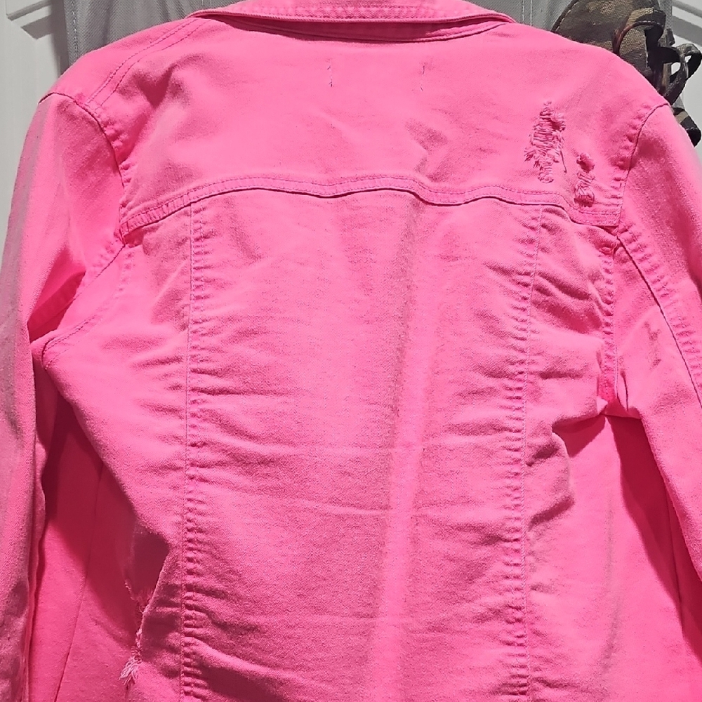 Pink Jean Jacket - Picture 6 of 6